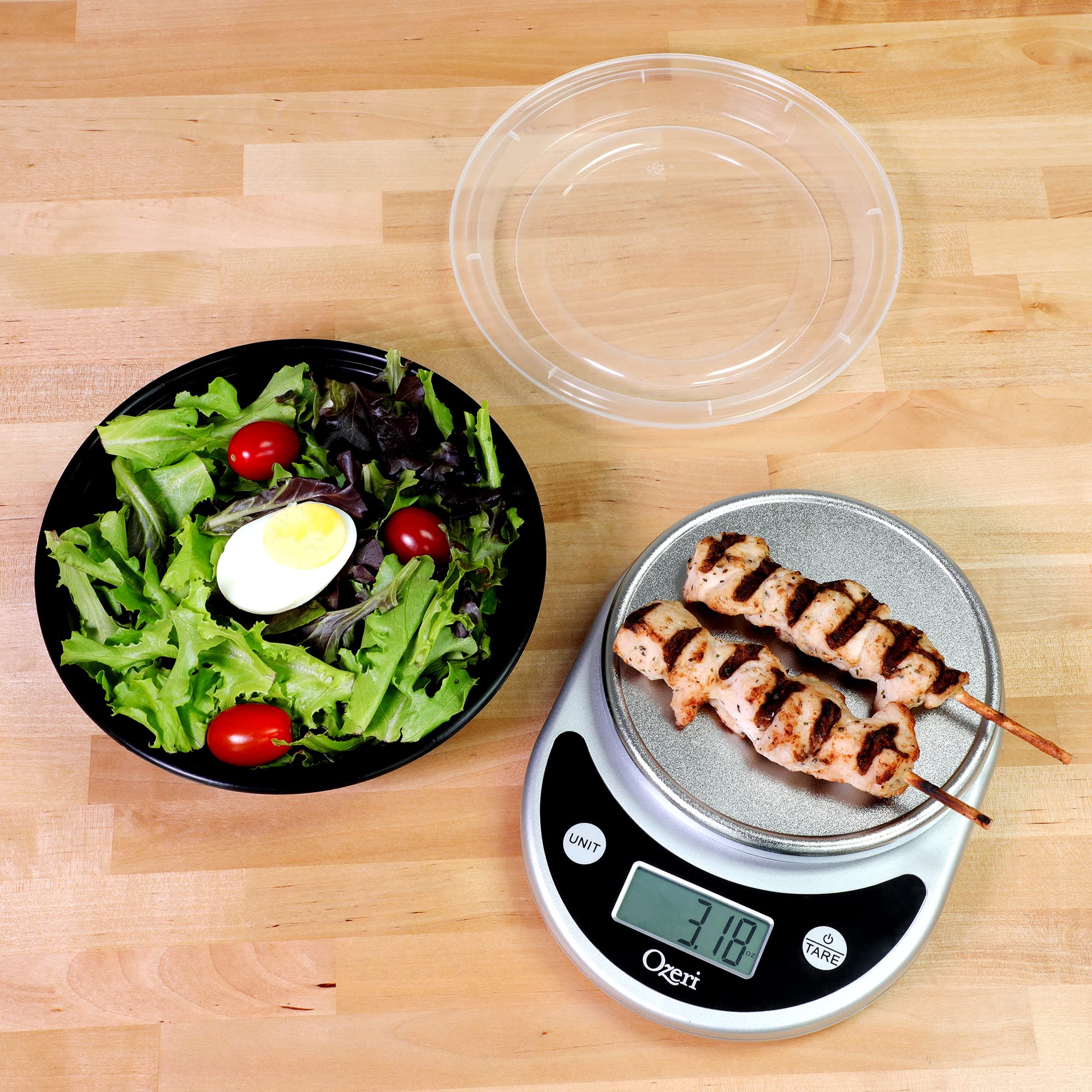 Freshware microwave-safe bowls heat meals quickly and evenly.