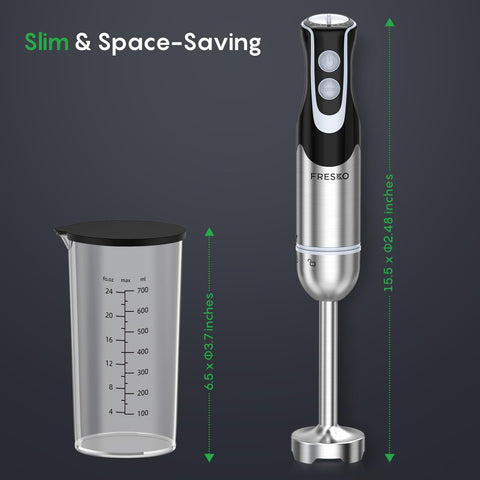 FRESKO compact design saves kitchen storage space