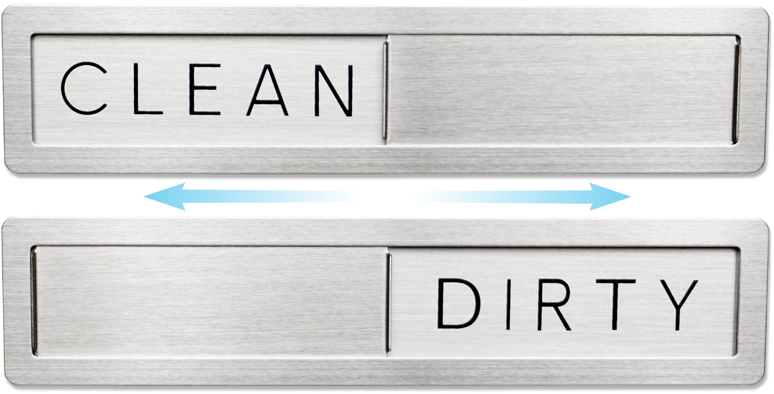 FridayVibez dishwasher magnet front view showing clean/dirty status for organized cycles