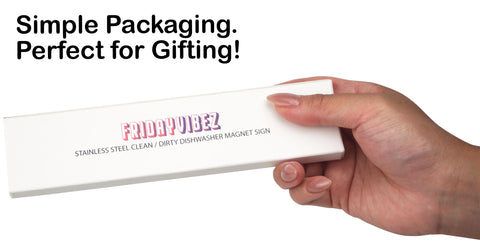 FridayVibez durable magnet sign resists moisture while staying firmly in place on metal doors.