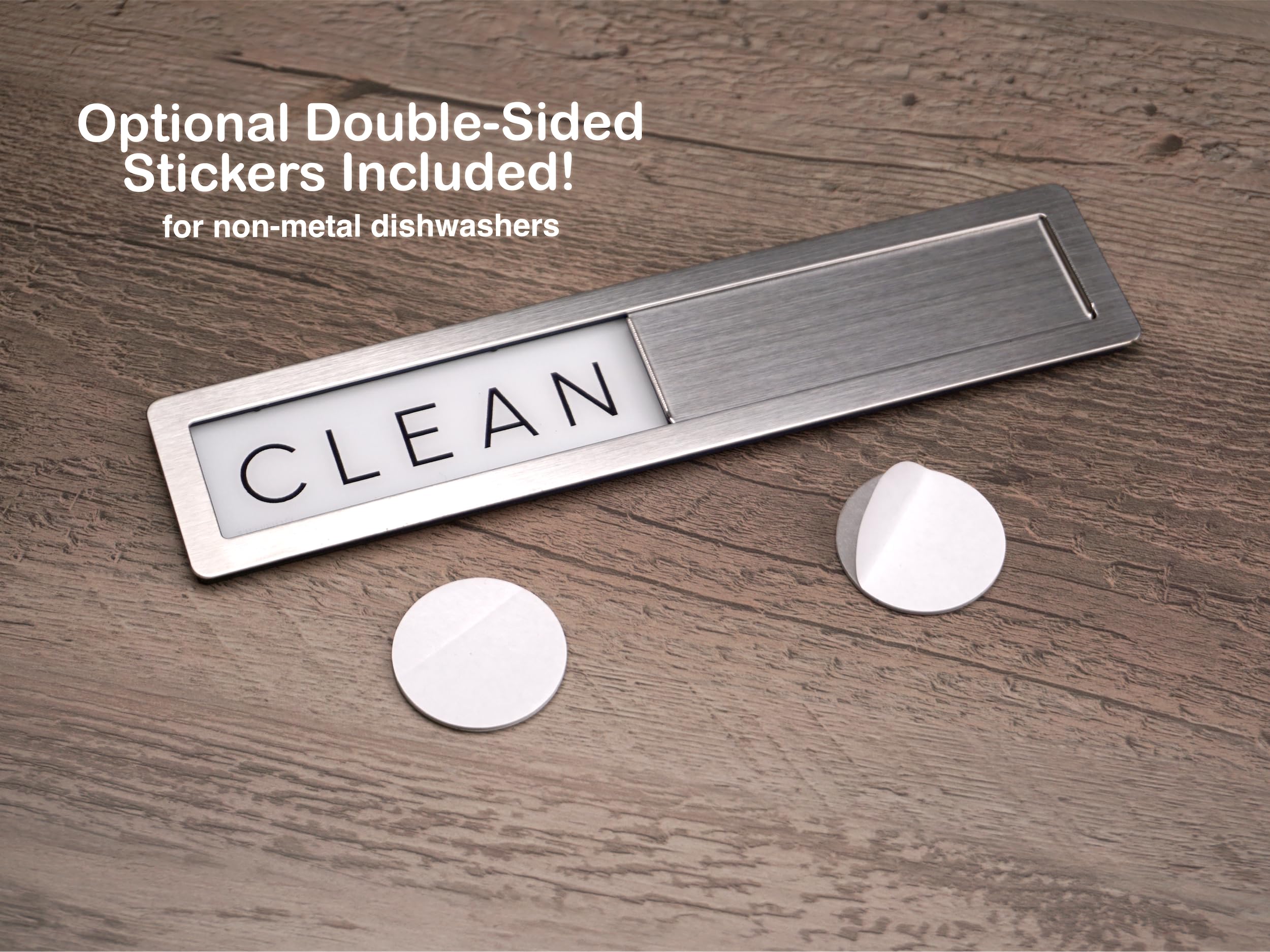 FridayVibez durable stainless steel sign resists moisture in kitchen environments.
