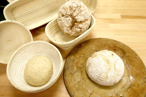 Frieling Brotform basket made of natural cane for moisture control and shaping