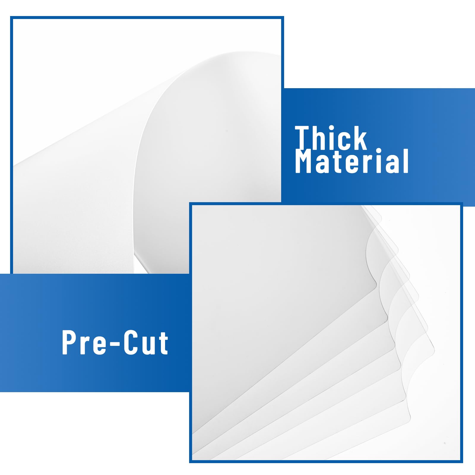 Frienda 0.7 mm thick wire shelf liner clear offers sturdy protection for shelves