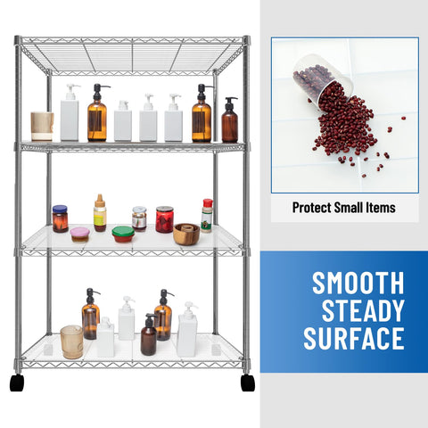 Frienda non-adhesive wire shelf liner clear allows quick placement on metal shelves