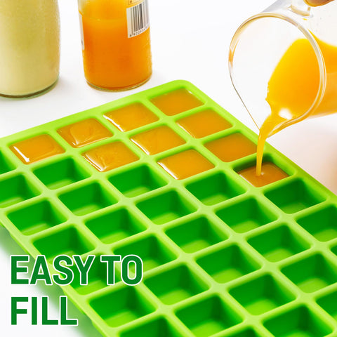 Friheten food-grade silicone ensures safe contact with frozen foods