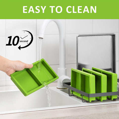 Friheten tray dividers offer versatile use with food-grade silicone for various recipes.