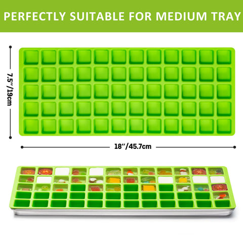 Friheten dishwasher-safe silicone molds simplify cleanup after batch prep