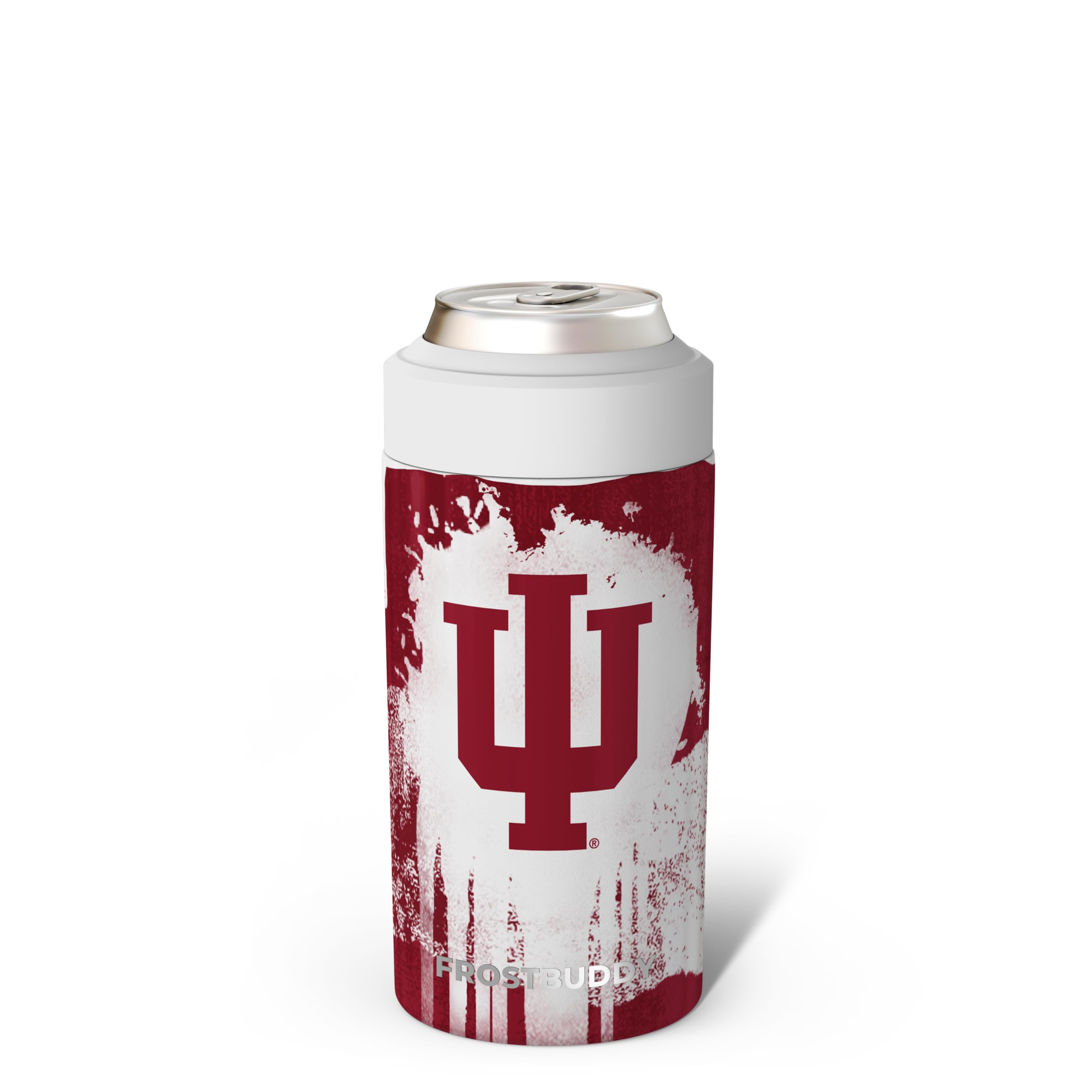 Frost Buddy universal can cooler with five-size versatility for cans and bottles