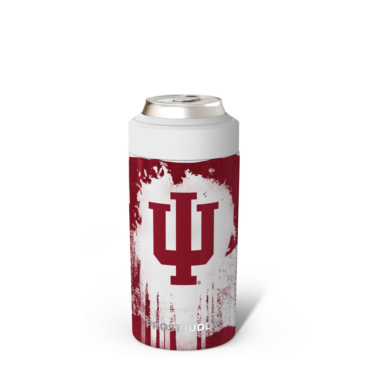Frost Buddy universal can cooler with five-size versatility for cans and bottles