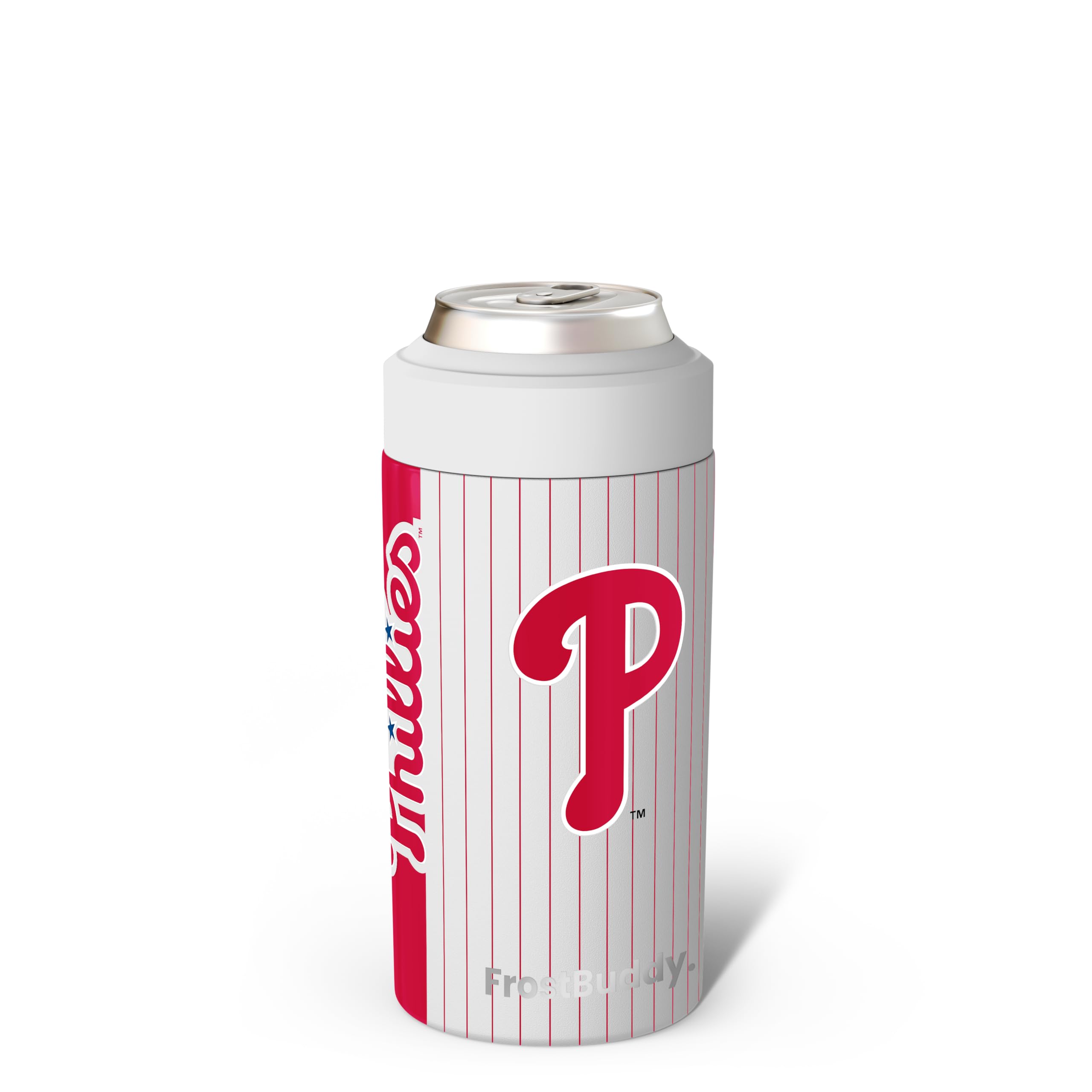Frost Buddy MLB Universal Buddy on a sunny beach keeps drinks icy for hours.