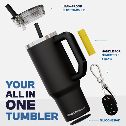 Frost Buddy Thicc Buddy 18/8 stainless steel construction enhances durability.