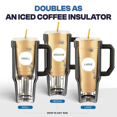 Frost Buddy Thicc Buddy cupholder-friendly design fits most car cup holders