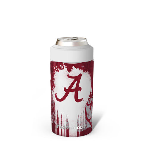 Frost Buddy universal can cooler keeps 12oz and 16oz drinks cold with durable stainless steel.