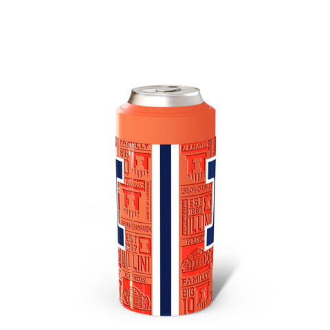 Frost Buddy cooler fits 12oz slim cans for longer cooling