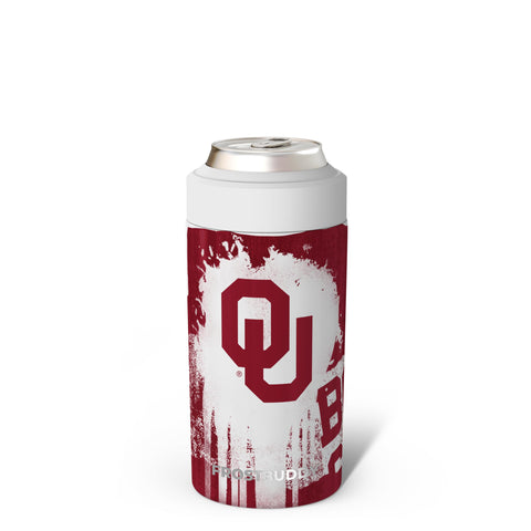 Frost Buddy universal can cooler holding a 12oz can for versatile use