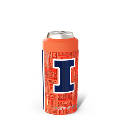 Frost Buddy universal can cooler 5in1 design shown for versatile drink sizing