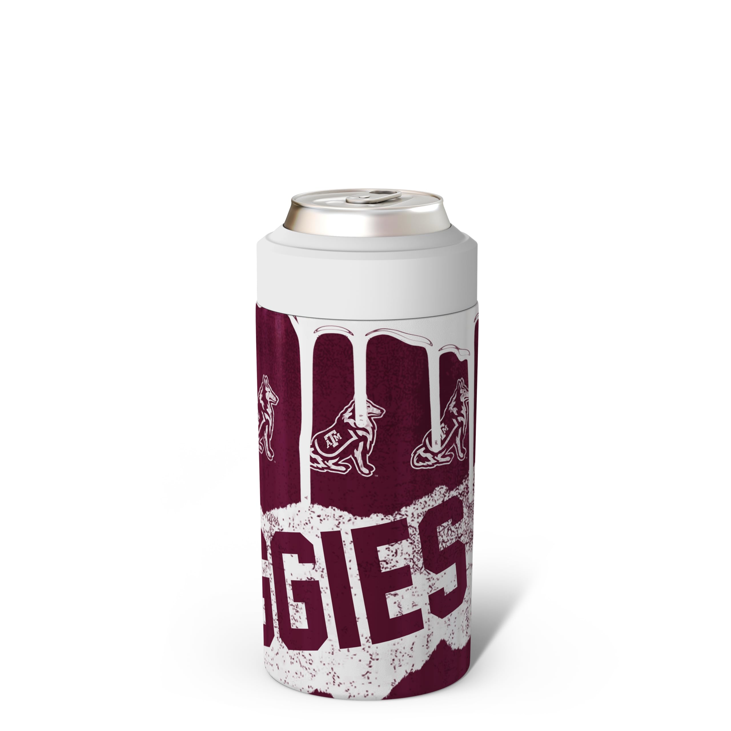 Frost Buddy universal can cooler slim-12oz highlights sleek portability and cold retention