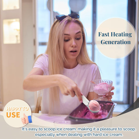 FrostJoy non-slip grip ensures stable scooping with comfort