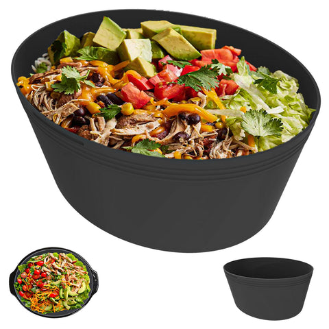 FROVEN 6 Qt silicone liner close-up showing snug, leak-resistant fit for 6-quart oval pots.