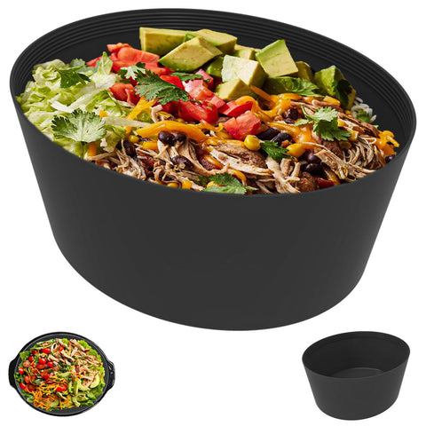 FROVEN 7-8 quart silicone liner insert fits large crocks for easy lining