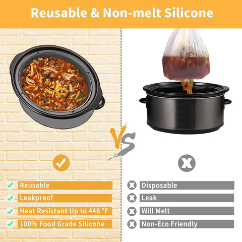 FROVEN dishwasher-safe liner simplifies cleanup after meals