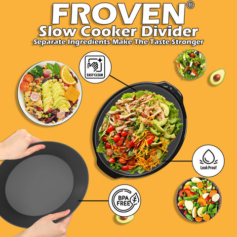 FROVEN grease shield close-up illustrating reduced cleanup and pot wear.