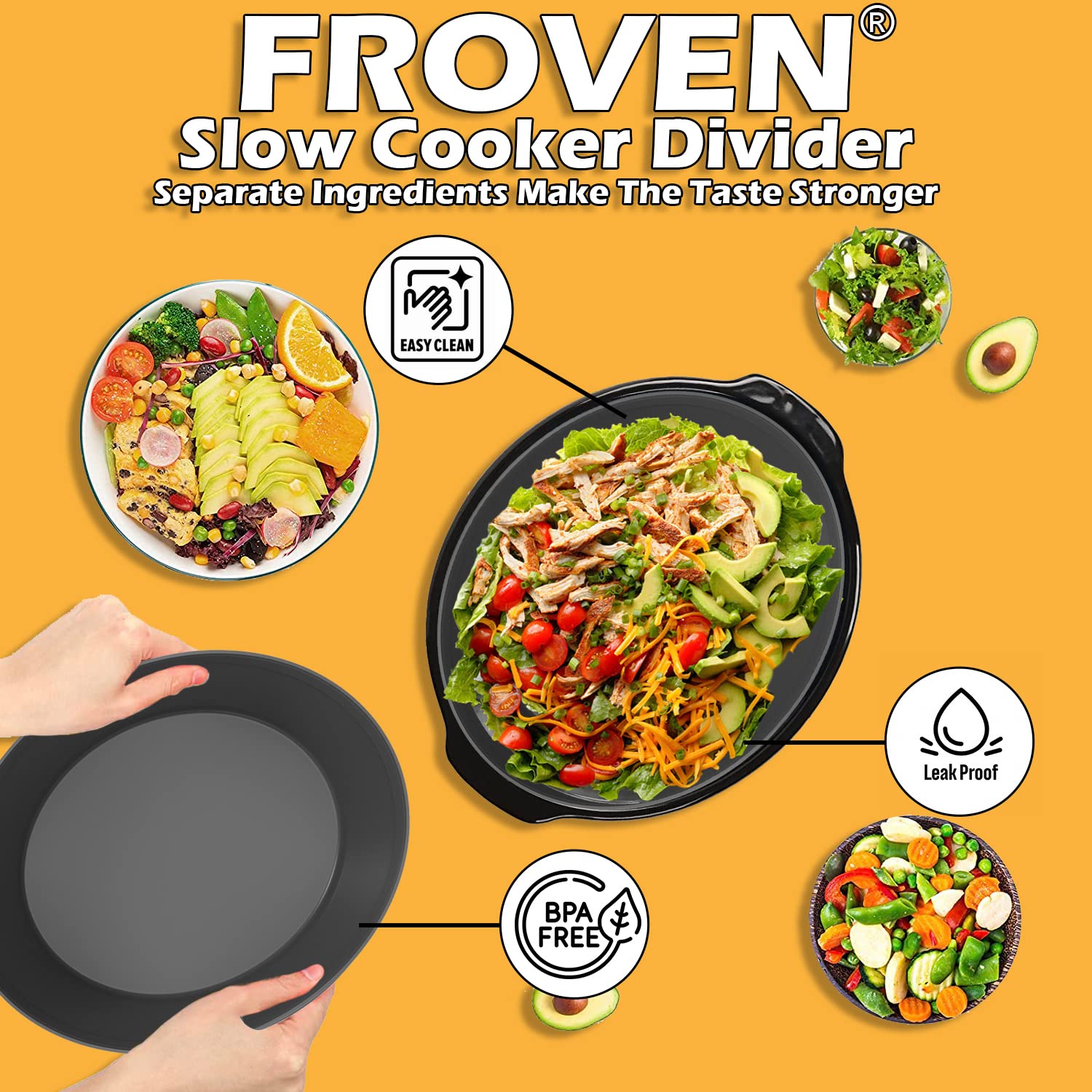 FROVEN measure-your-basket-size guide helps ensure compatibility