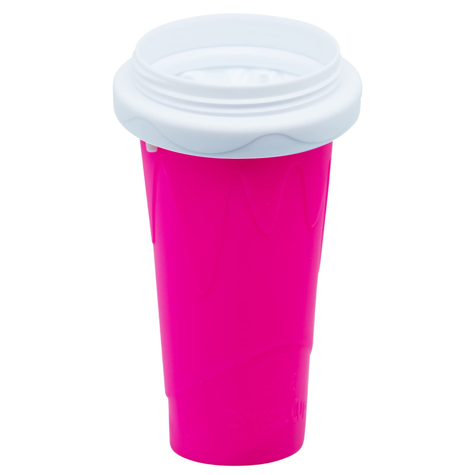 Frozen Magic Slushy Maker Cup lid-dome shown for convenient use.