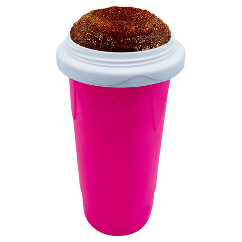 Frozen Magic Slushy Maker Cup cleanup is quick and simple.