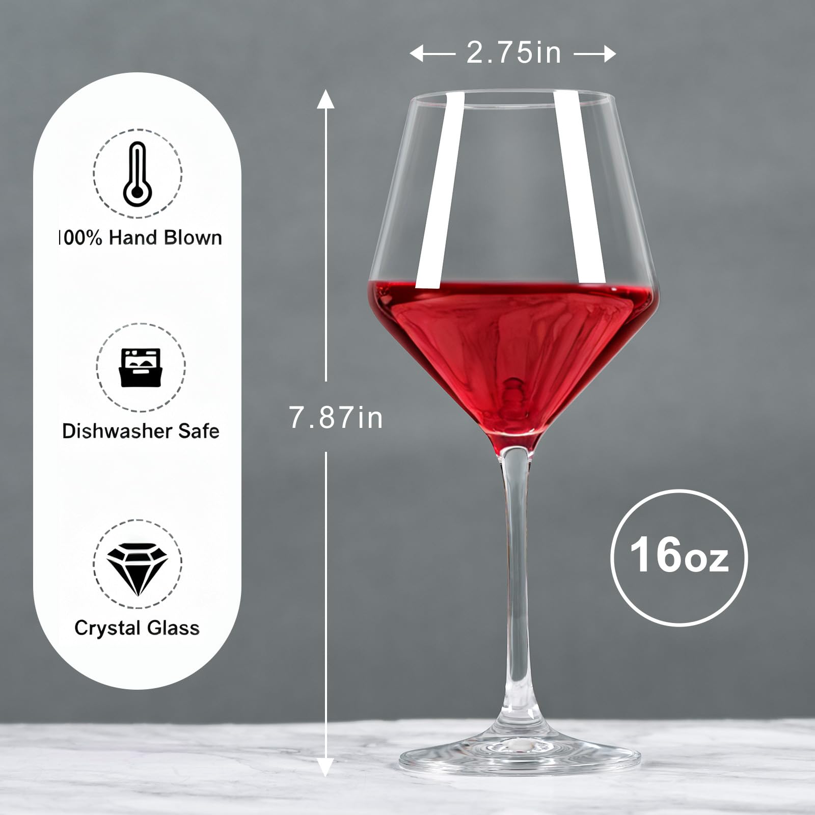 FrutPunch Burgundy-shape glass highlighting aroma and balance