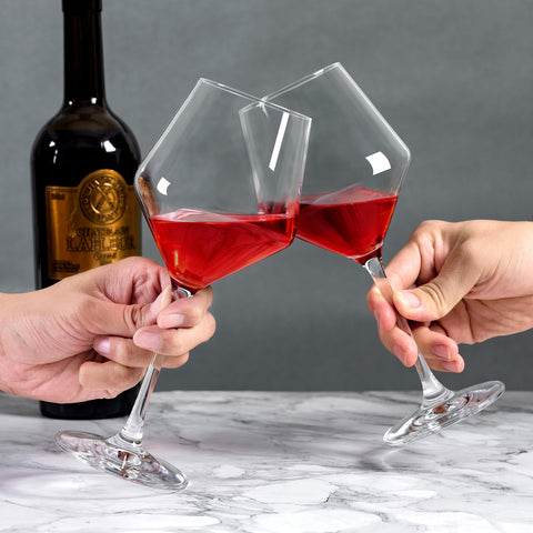 FrutPunch long-stem 16 oz wine glass for red and white wines