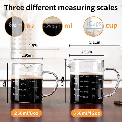 FrutPunch v-shaped pour spout enables controlled pouring and spill-free measurement