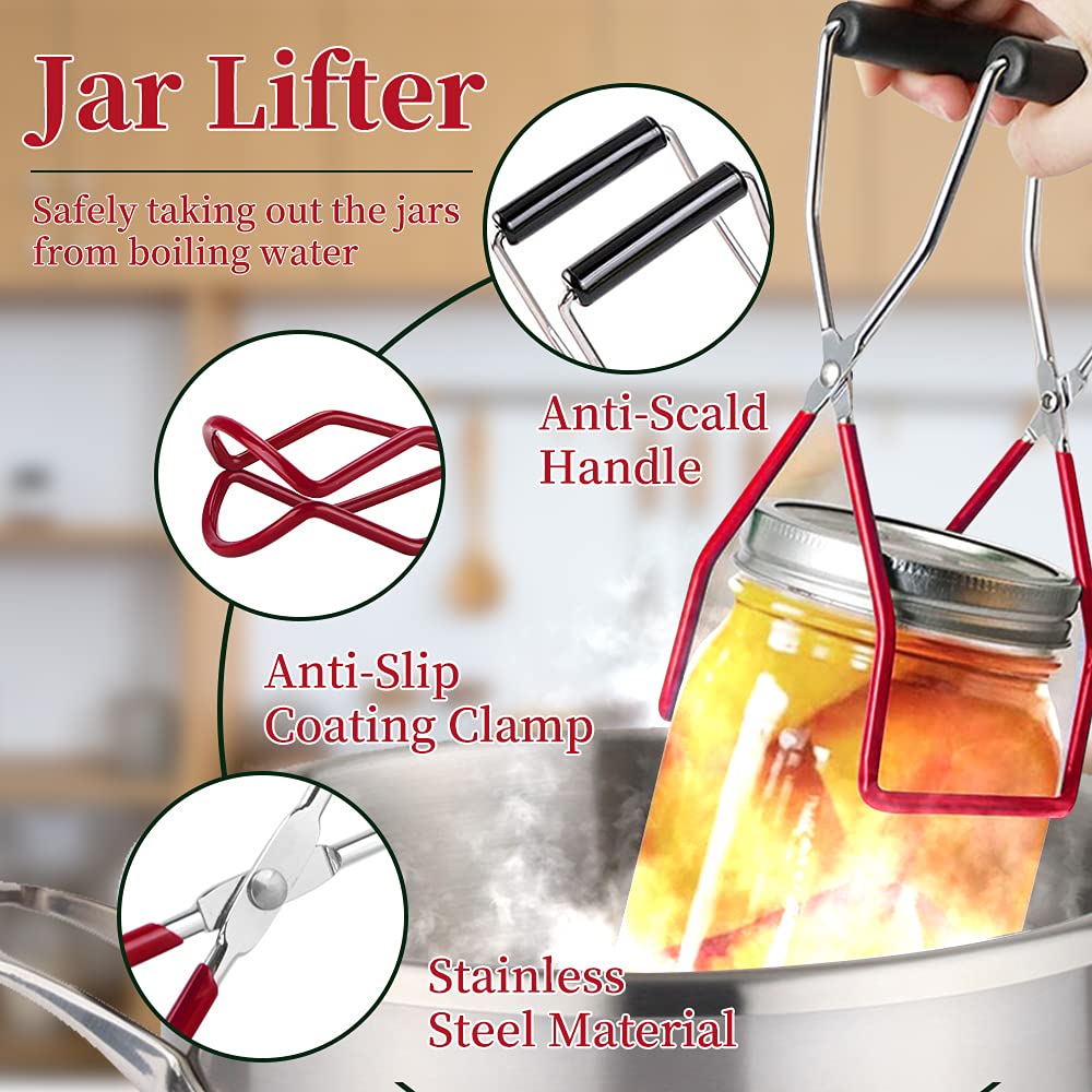 FSBTWOO jar lifter enables safe, steady jar transfer.