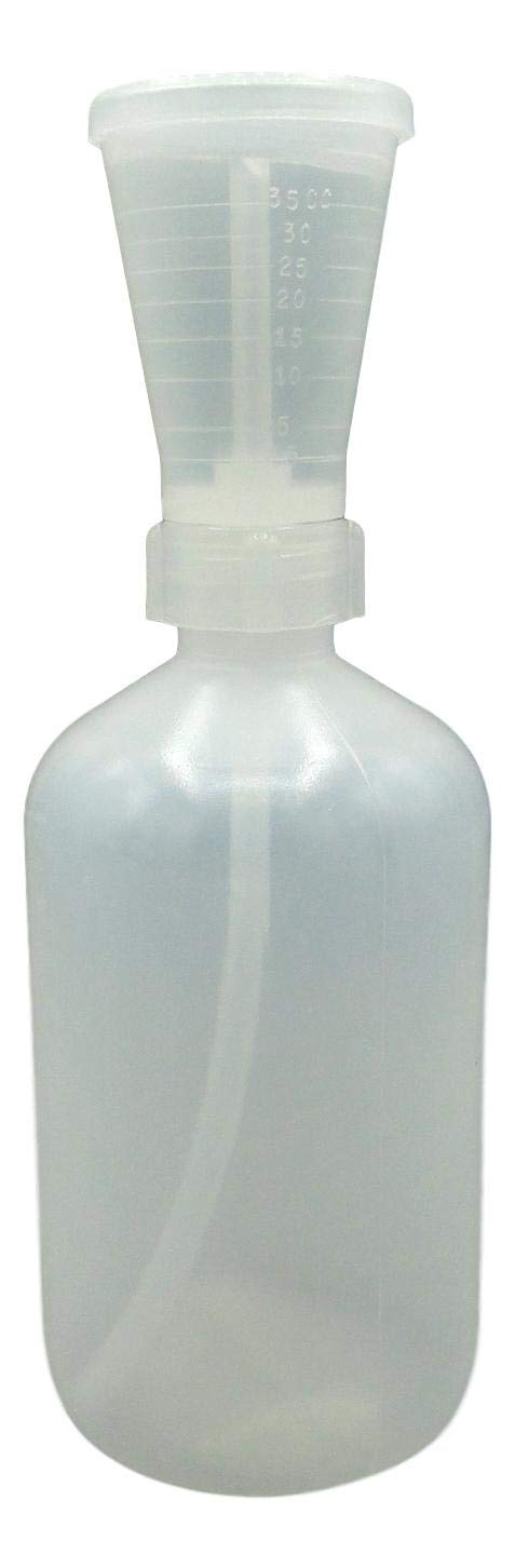 FSD MEK peroxide bottle 16oz with measuring cup for precise dispensing.