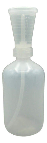 FSD MEK peroxide bottle 16oz with measuring cup for precise dispensing.