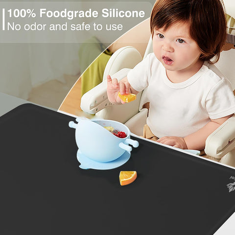 Fsdfskoi silicone mat suitable for painting, clay, and resin crafts on a large surface.