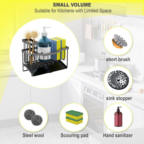 Fssvcd Maifan brush holder side view for clutter-free countertops.