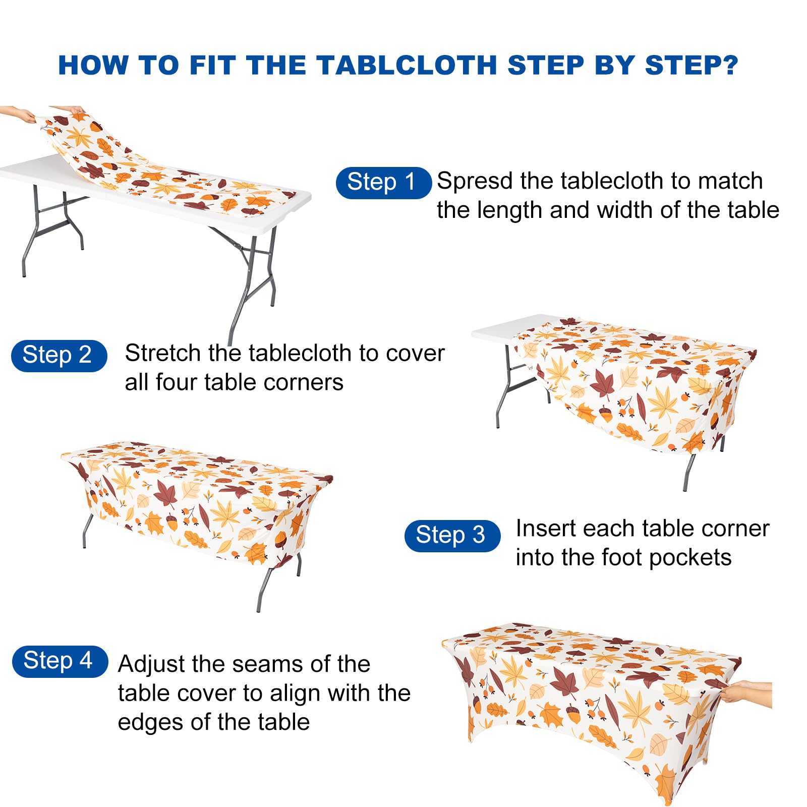 FUANGUI tablecloth in use at a party setting