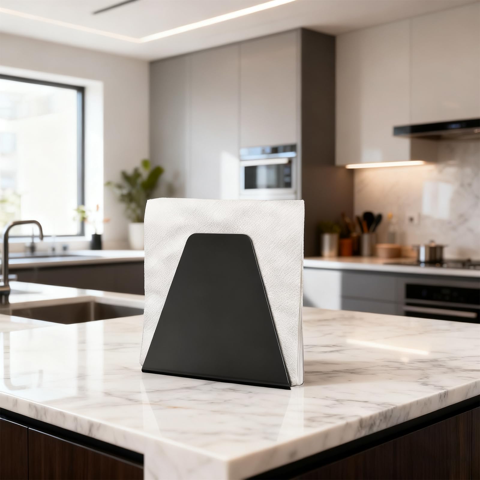 Fudontte black finish adds subtle decor flair while staying practical.