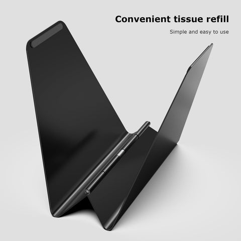 Fudontte fits standard paper napkin stacks for quick replenishment.