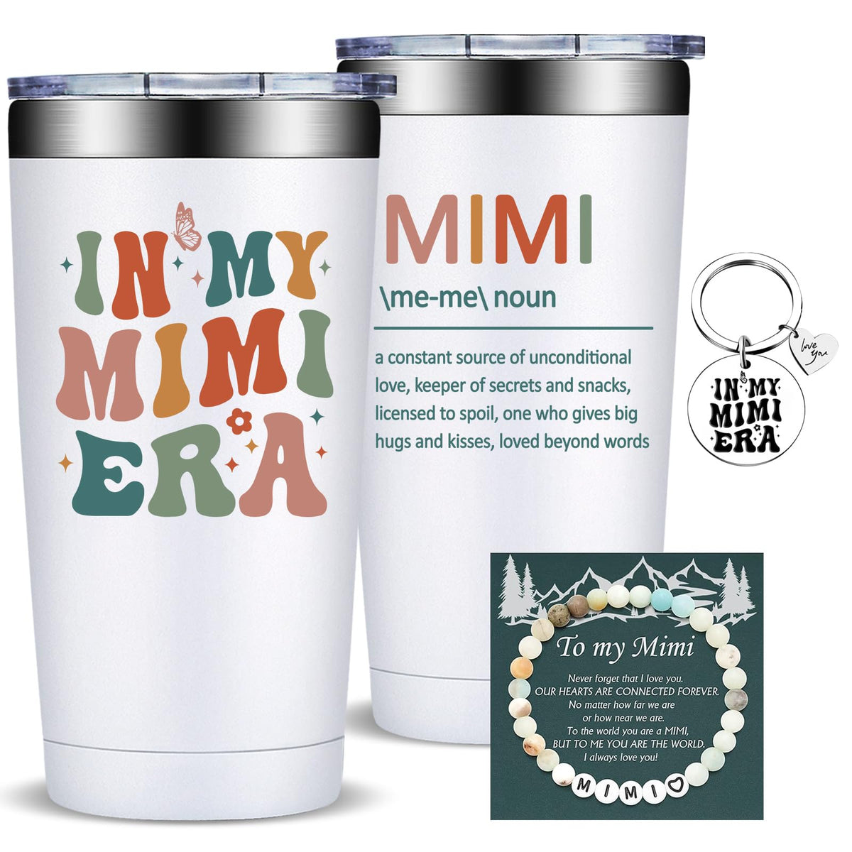 Fufandi Mimi Gifts tumbler front view for daily hydration and gifting.