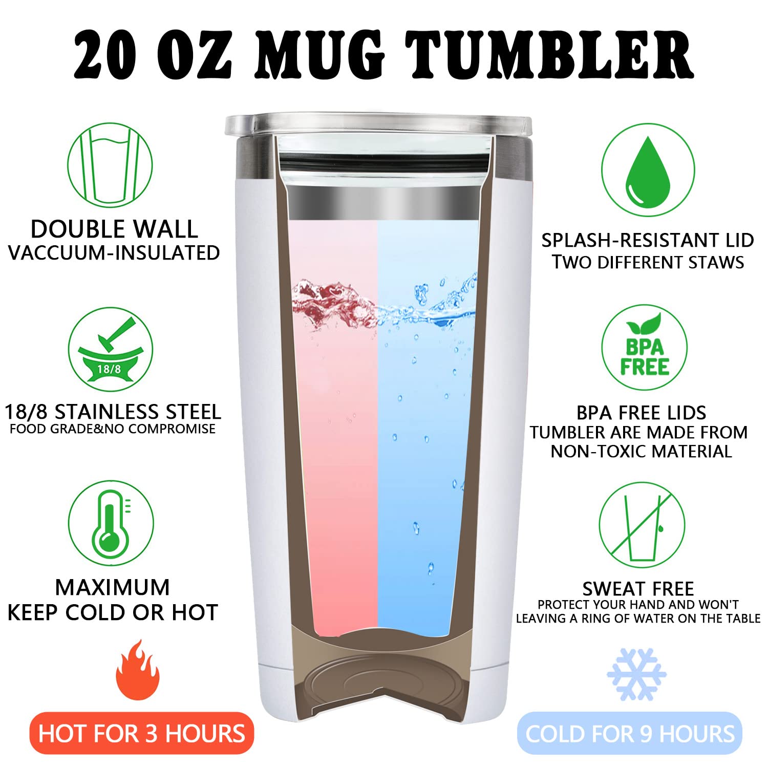 Fufandi Mimi Gifts tumbler in hand highlights portable, travel-friendly design.