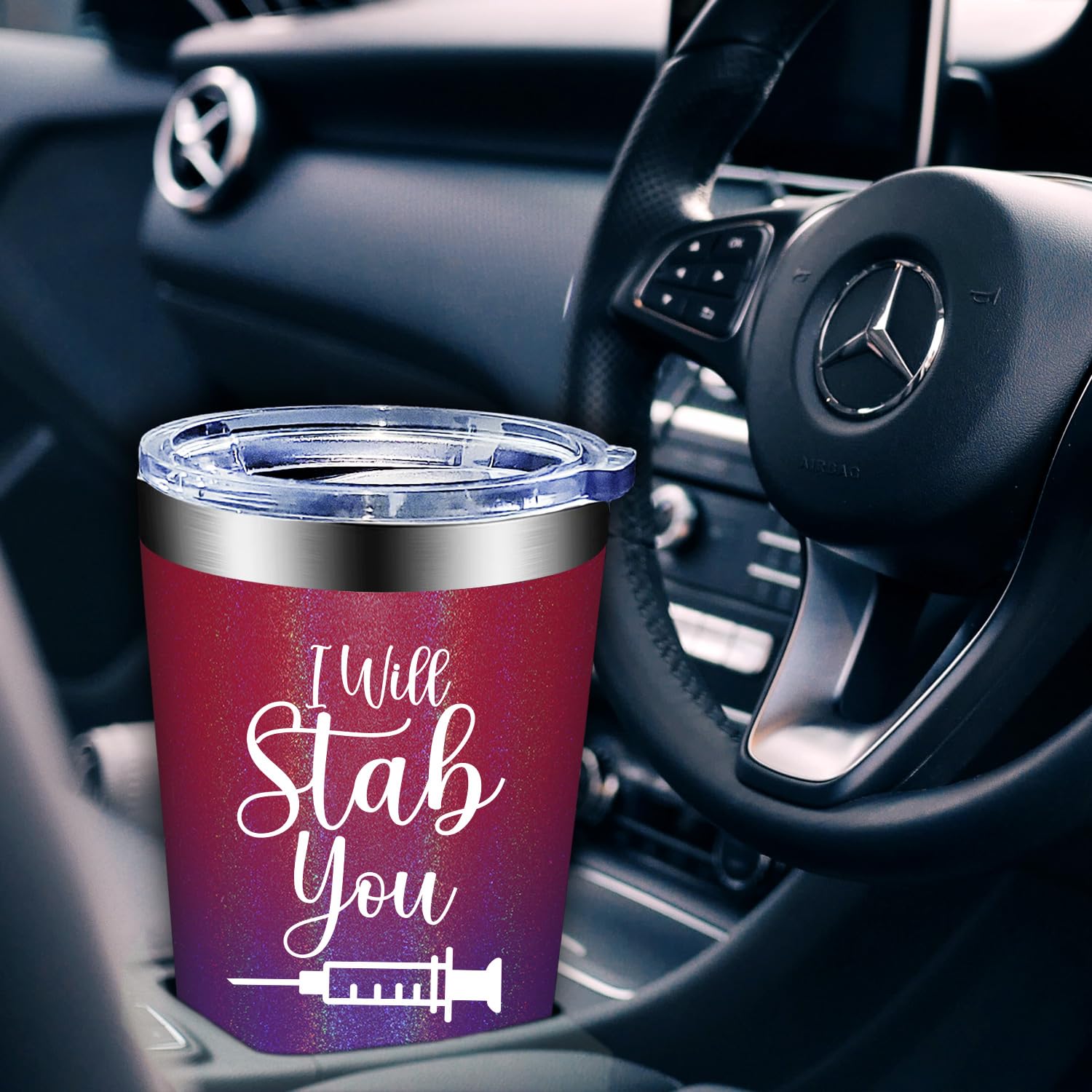 Fufandi nurse gifts tumbler in clinic setting reflects real work environment