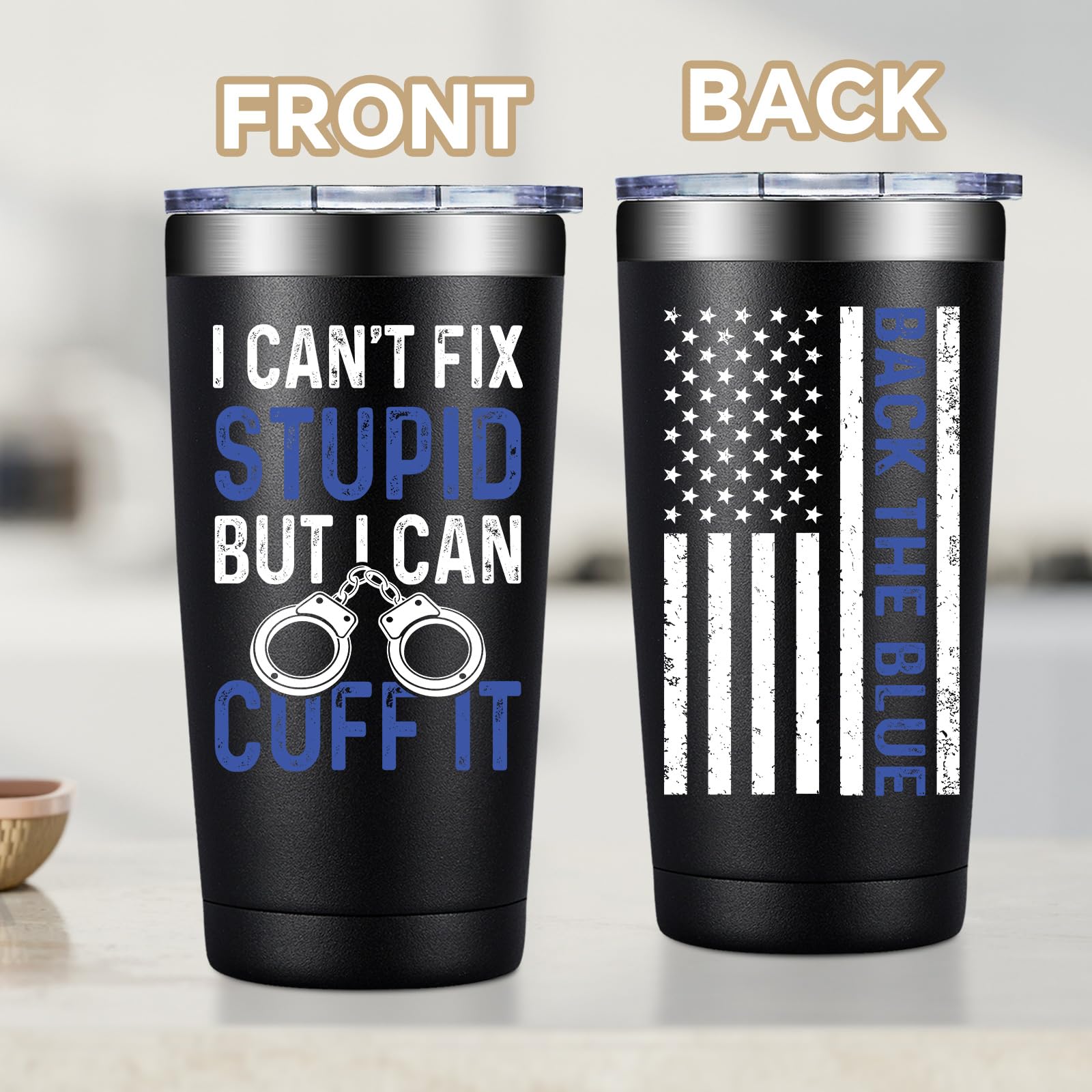 Fufandi BPA-free lid ensures spills stay contained during shifts