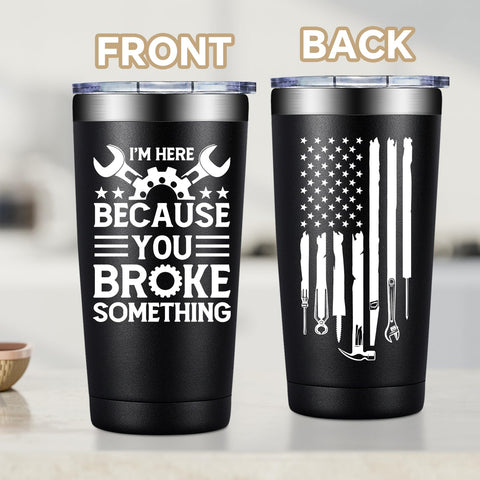 Fufandi travel-ready tumbler ideal for commutes and trips.