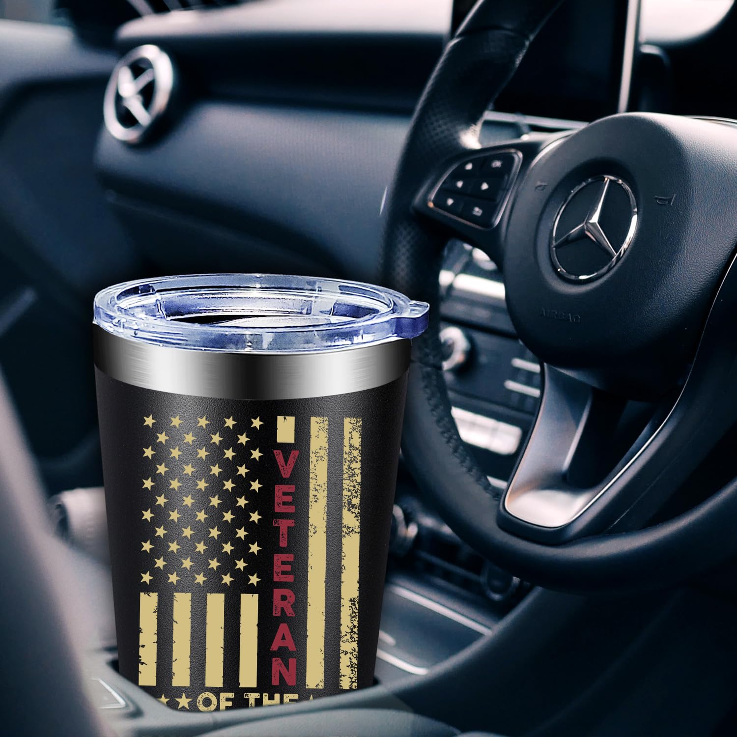 Fufandi Veteran Gifts 20oz tumbler ideal for celebrations and daily routines.