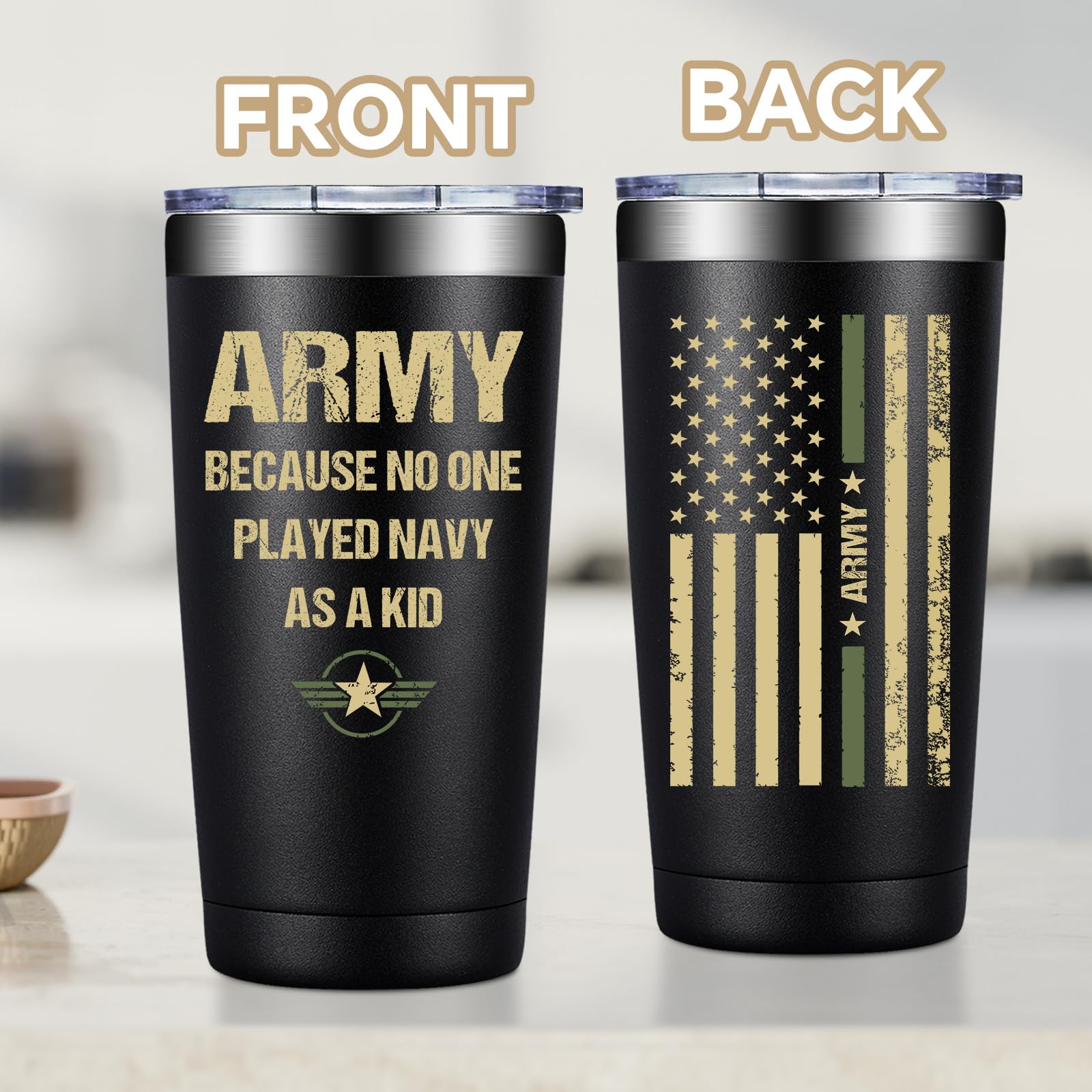 Temperature retention feature of Fufandi tumbler for cold or hot drinks