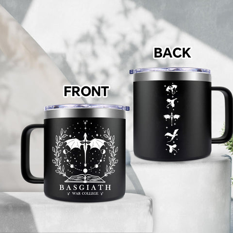 Fufendio Fourth Wing mug gift packaging ready for fantasy fans