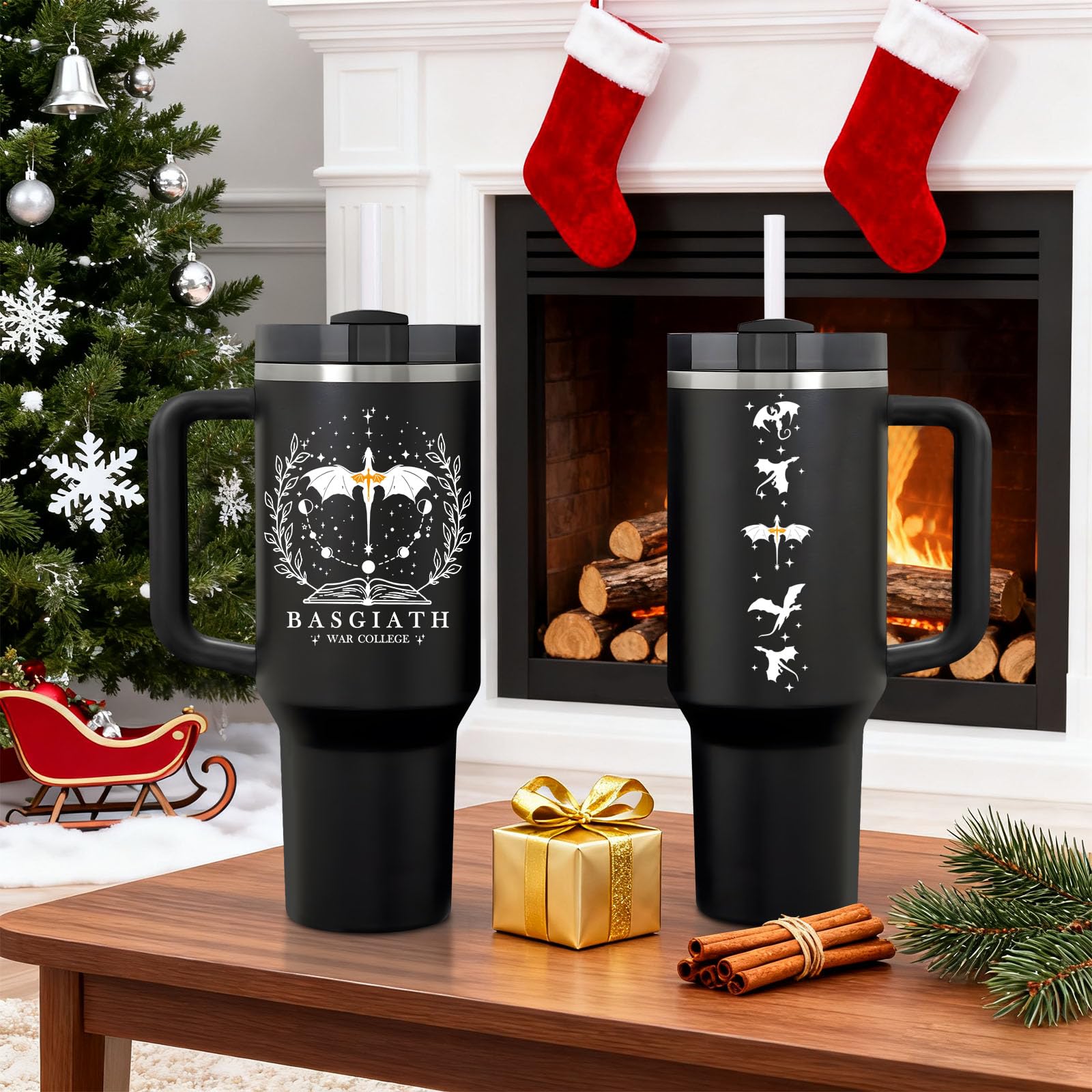 Fufendio gift-ready bookworms tumbler for birthdays and holidays