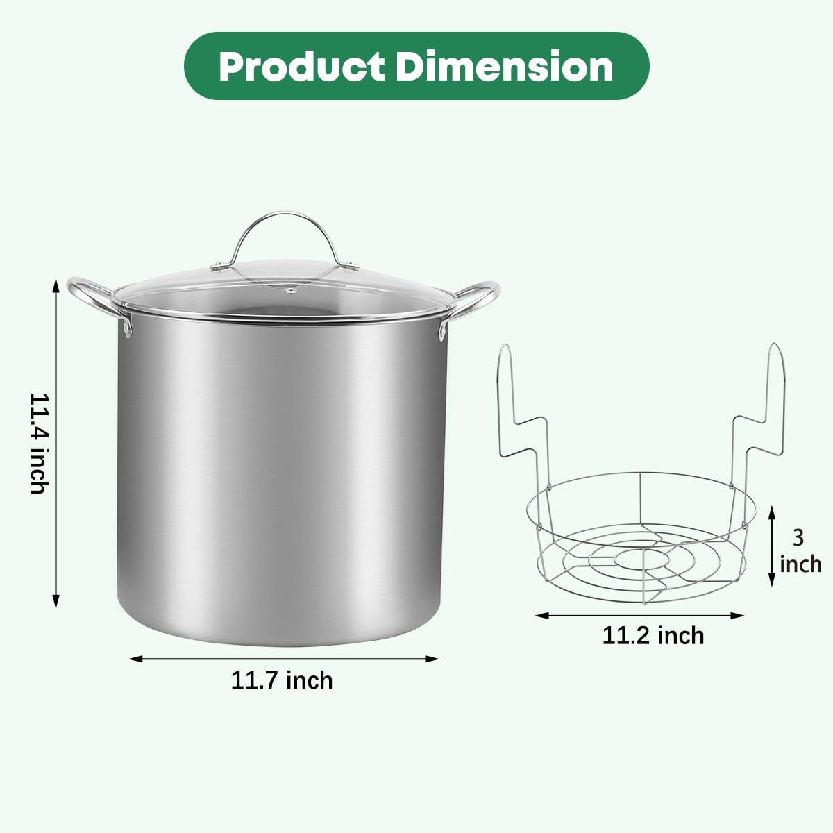 Fulgutonit six-piece canning tools set includes funnel, tongs, and lifter.